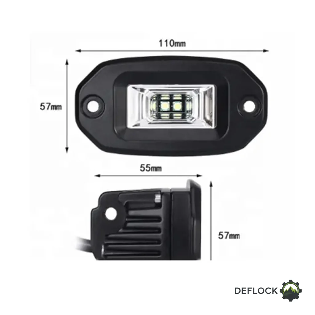 خرید و قیمت پروژکتور DK20W داخل سپری سفید (جفت)