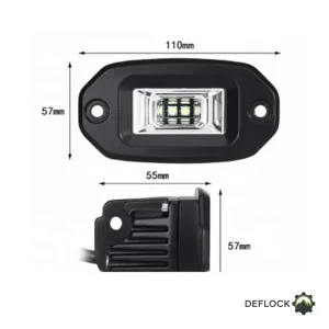 خرید و قیمت پروژکتور DK20W داخل سپری سفید (جفت)