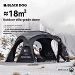 خرید و قیمت تارپ سایه بان گنبدی بلک داگ CBD2550WS010 Blackdog